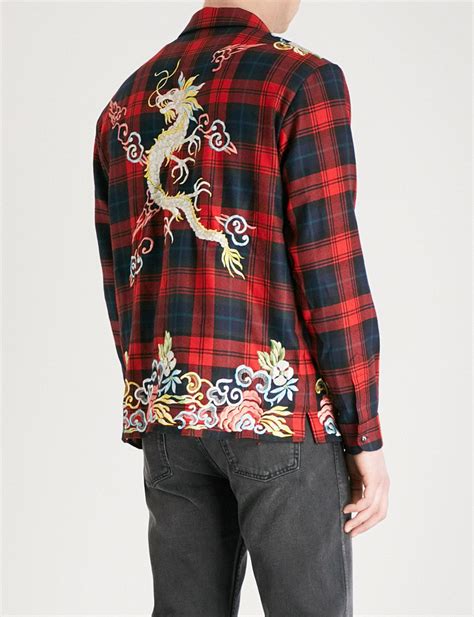 what to wear with dragon print gucci shirt|gucci dragon collection.